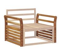 vidaXL Bracciolo 2 pz Naturale 78,5 x 8 x 60 cm