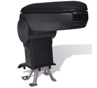 vidaXL Bracciolo Auto Centrale Nero Automobile Appoggio Poggia Braccio Auto