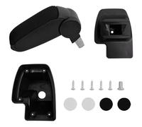 vidaXL Bracciolo per Auto Nero 15x35x(33-49,5) cm in ABS