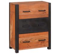 vidaXL Buffet e Sideboard con cassetto Marrone 55 x 30 x 75 cm
