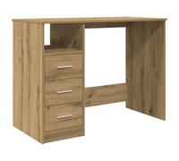 vidaXL Scrivania Rovere Artigianale 102x76x50 cm in Legno Multistrato