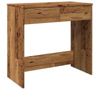 vidaXL Scrivania Legno Antico 80x40x75 cm in Truciolato, scrivania da ufficio, scrivania da computer, tavolo da ufficio, scrivania da studio