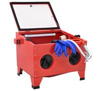 vidaXL Cabina di Sabbiatura 94,8 L 125 PSI Acciaio laminato a freddo