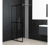 vidaXL Cabina Doccia con Vetro Temperato Trasparente 80x195 cm