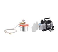 vidaXL Camera a Vuoto con Pompa a 2 Stadi 3,7 L