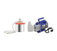 vidaXL Camera a Vuoto con Pompa a Stadio Singolo 7,4L