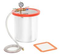 vidaXL Camera a Vuoto in Acciaio Inossidabile 18,9 L
