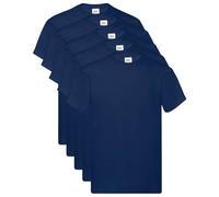 vidaXL Camicia 5 pcs Blu 5XL Cotone