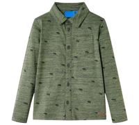 vidaXL Camicia per Bambini Cachi mélange 104