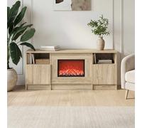 vidaXL Caminetto elettrico Sonoma 98 x 28,5 x 40,5 cm