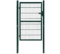 vidaXL Cancello Cancelletto giardino 2D Porta (singolo) antracite 106 x 190 cm
