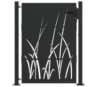 vidaXL Cancello da Esterno - Un cancello Moderno Che è un'ottima barriera d'ingresso per Il Tuo Giardino. Perfetto per Giardini contemporanei e delimitazioni.