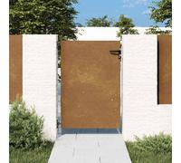 vidaXL Cancello da Giardino 85x125 cm in Acciaio Corten