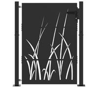 vidaXL Cancello da Giardino - Barriera Moderna per Esterni - Cancelli e Bordature per Giardini