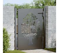vidaXL Barriera da giardino Ingresso Porta esterna Blocco Patio Limite Recinzione Sicurezza Casa