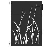 vidaXL Cancello da Giardino è Una barriera sicura per Il Patio, l'entrata del Giardino e la paesaggistica.