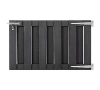 vidaXL Cancello da Giardino in WPC 100x60 cm Grigio