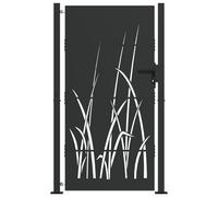 vidaXL Cancello da Giardino Moderno di per Ingressi Esterni - Barriera per Giardini, Cancelli Contemporanei per Bordo Paesaggistico e Recinzione