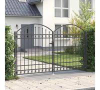 vidaXL Porta da giardino - Barriera esterna, divisore per il giardino, ingresso paesaggistico, classico e tradizionale, per privacy e sicurezza