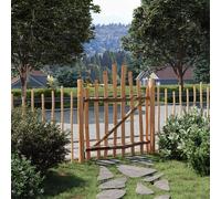 vidaXL Cancello della recinzione arcuato 100 x 120 cm