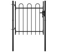 vidaXL Cancello Modulare Singolo Arcuato 100 x 75 cm