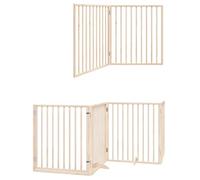 vidaXL Cancello per Cani Porta Pieghevole 12 Pannelli 960 cm in Pioppo