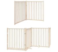 vidaXL Cancello per Cani Porta Pieghevole 12 Pannelli 960 cm in Pioppo