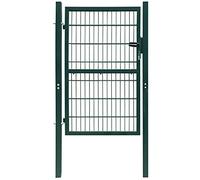 vidaXL Cancello Cancelletto giardino 2D Porta (singolo) antracite 106x210 cm