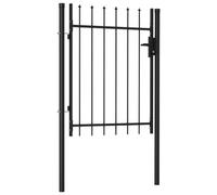 AX Cancello Ingresso 1x1.7m Sicurezza Pali Giardino Terrazza Patio Nuovo 146033