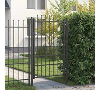 vidaXL Cancello per recinzione ASTEN 100 x 150 cm Metallo Bloccabile