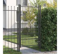 vidaXL Cancello per recinzione DRONTEN 100 x 175 cm Acciaio Bloccabile