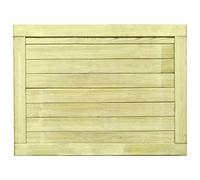 vidaXL Cancello per Steccato 75x100cm Cancelletto Staccionata Recinzione Cancello del Giardino Recinto per Esterni Legno di Pino Impregnato