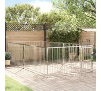 vidaXL Canile da Esterno 200x400x100 cm