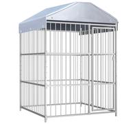 vidaXL Canile da Esterno con Tetto 150x150x200 cm