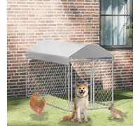 AX Canile Recinto Porta Cerniera Rete Cani Sicurezza Protezione Giocare + 144492