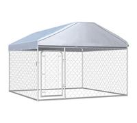 vidaXL Canile da Esterno con Tetto 200x200x135 cm