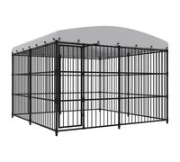 vidaXL Canile da Esterno con Tetto 300x300x210 cm