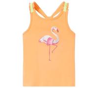 vidaXL Canotta da Bambina Arancione Brillante 140