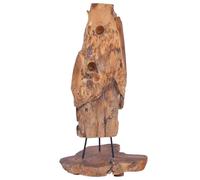 vidaXL Cantinetta per 8 Bottiglie 40x30x80 cm in Legno di Teak