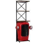 VIDAXL - Cantinetta per Vini a Trattore 49x31x172 cm Massello di Mango
