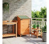 Capanno da Giardino con tetto Marrone 59 x 56 x 113,5 cm