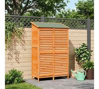 vidaXL Capanno da Giardino Marrone 106 x 56 x 176,5 cm