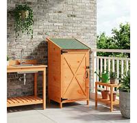 vidaXL Capanno da Giardino Marrone 59,5 x 56 x 113,5 cm