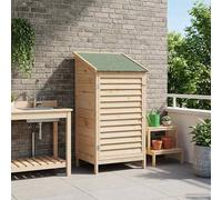vidaXL Capanno da Giardino Naturale 59,5 x 56 x 113,5 cm