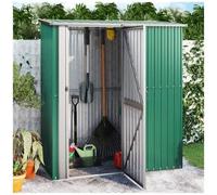 AX Capanno Tetto Verde Casetta Multiuso Portaoggetti Giardino Patio Nuovo 150903