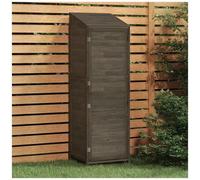 VIDAXL - Capanno Giardino Antracite 55x52x174,5 Cm Legno Massello Abete