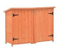 VIDAXL - Capanno per Attrezzi in Legno 128x42x91 cm