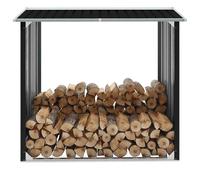 vidaXL Capannone in Acciaio Zincato 172x91x154 cm Antracite