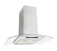vidaXL Cappa a Isola 90cm con Display LCD e Sensore Touch 756 m³/h LED