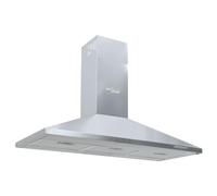 vidaXL Cappa da Cucina 90 cm in Acciaio Inox